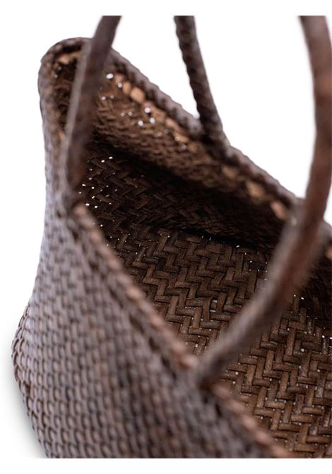 borsa grace basket small donna marrone DRAGON DIFFUSION | DGW58813DARK BROWN